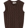 New Nbmremon strikket vest til baby, Bracken Juleantrekk Baby Gutt | Penklær Baby Gutt