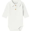 Hot Nbmrob polo body, Bright White Penklær Gutt | Skjorter Gutt