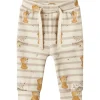 New Nbmthilo joggebukse til baby, Peyote Melange Bukser Baby Gutt