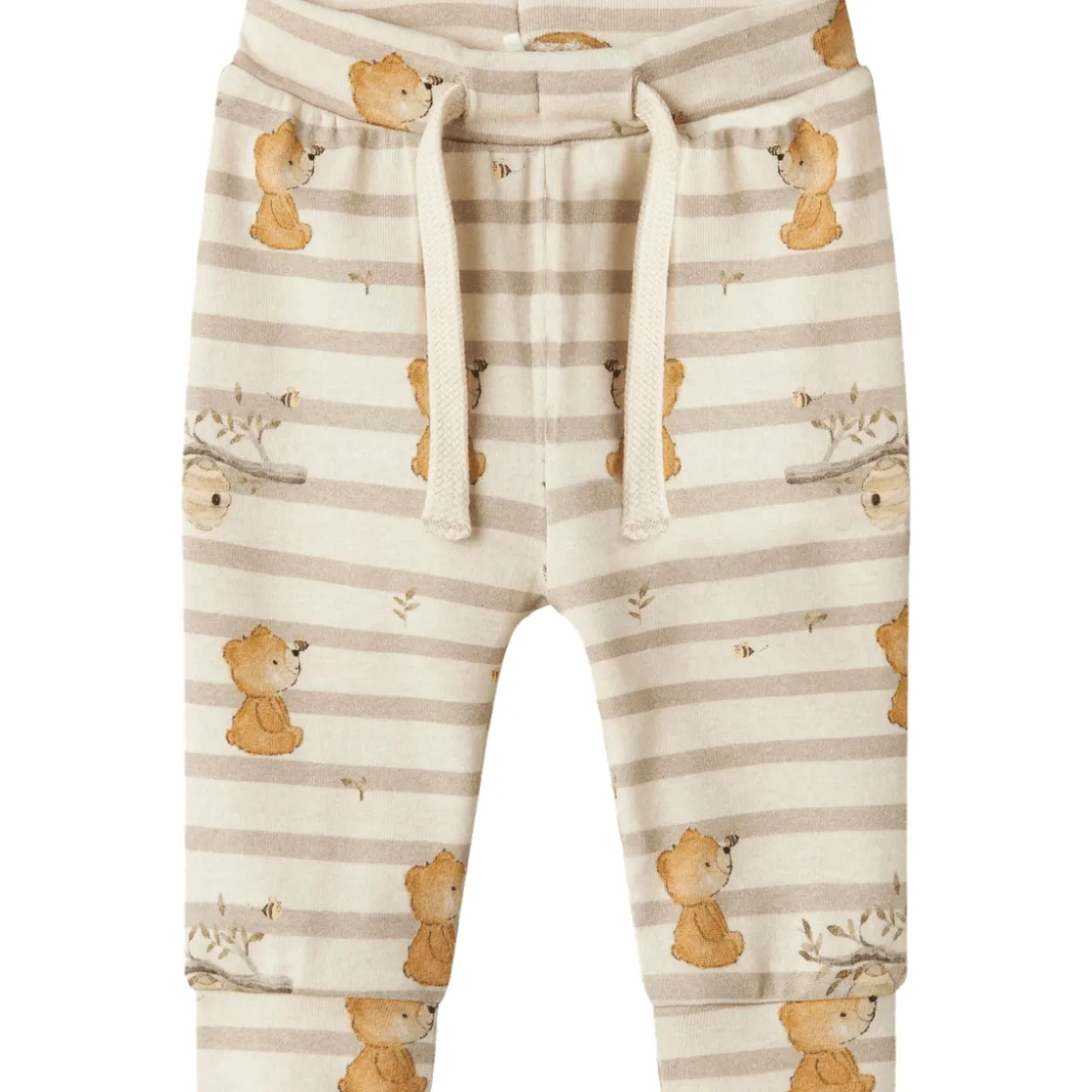 New Nbmthilo joggebukse til baby, Peyote Melange Bukser Baby Gutt