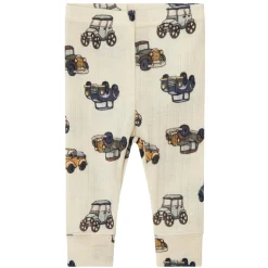 Outlet Nbmwang Needle leggings i ull, Snow White Ullbukser Baby | Ullbukser Gutt 3-10 År