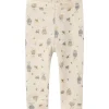 Hot Nbmwillos leggings i ull til baby, Peyote Melange Ullbukser Baby | Ullbukser Gutt 3-10 År