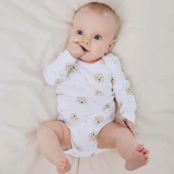 Outlet Nbnbody Bear 3-pack body, Oxford Tan Bodyer Baby Jente | Bodyer Baby Gutt