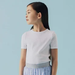 Sale Nkffikate t-skjorte til barn, Lucent White T-skjorte Jente 8-16 År | T-skjorter & Singleter Jente