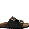 Outlet Nkfflora sandaler til barn, Black Glitter Sandaler Og Badesko
