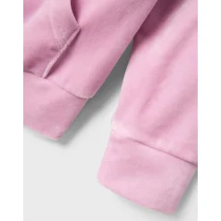 Best Nkflulone velour zip-jakke, Pastel Lavender Gensere Jente 8-16 År | Gensere & Overdeler Gutt