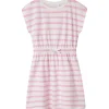 Discount Nkfmie kjole til barn, Pink Frosting/Stripe Kjoler Og Skjørt Jente 8-16 År | Kjoler Baby Jente
