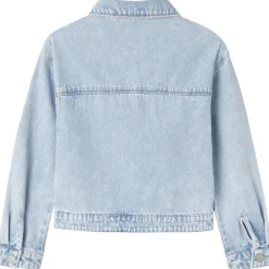 Fashion Nkfmila denimjakke til barn, Light Blue Bleached Jakker Barn