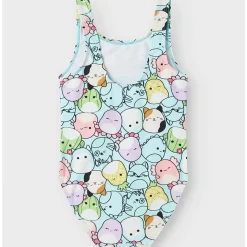 New Nkfmumu Squishmallows badedrakt, Blue Tint Badetøy Jente | Badetøy Baby Jente