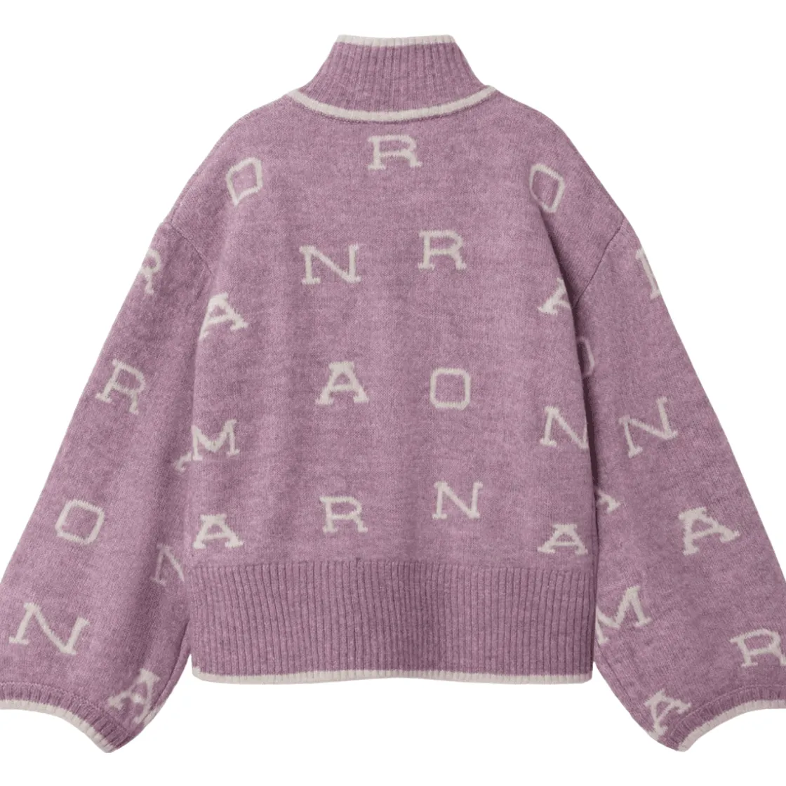 Best Nkfneify oversized genser m/zip, Elderberry Gensere Jente 8-16 År | Gensere & Overdeler Gutt