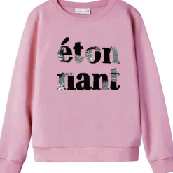 Fashion Nkfnistrine sweatshirt til barn, Pastel Lavender Gensere Jente 8-16 År | Gensere & Overdeler Gutt