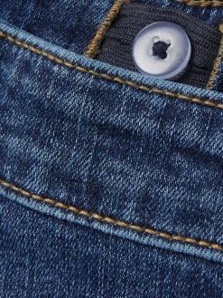 Fashion Nkfpolly Skinny Boot Jeans til barn, Dark Blue Denim Bukser Jente 8-16 År | Bukser Baby Gutt