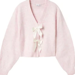 Outlet Nkfrina strikket cardigan til barn, Parfait Pink Penklær Jente 8-16 År | Penklær Baby Gutt
