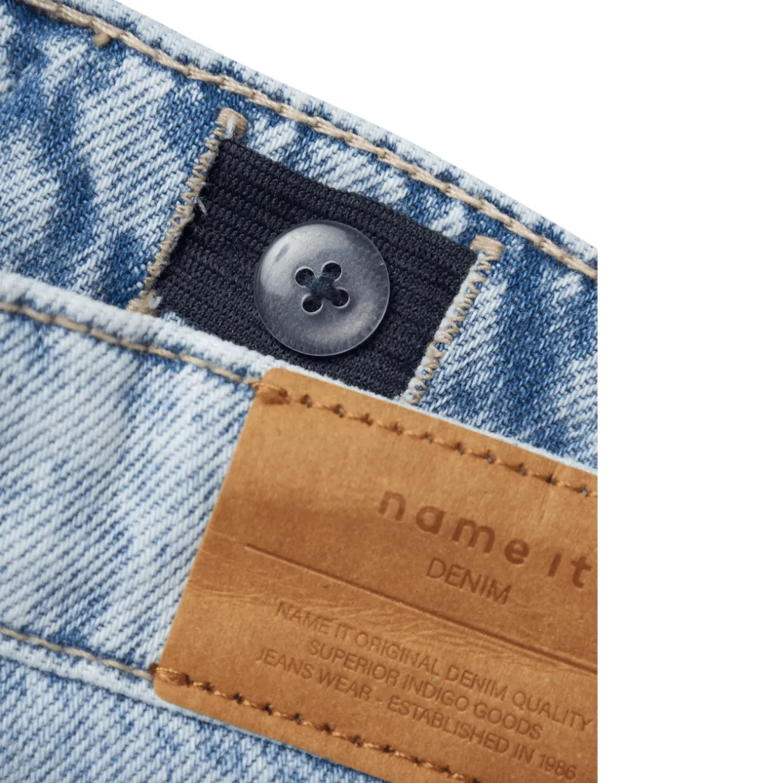 Best Nkfrose 9222 straight-fit jeans til barn, Light Blue Bukser Jente 8-16 År | Bukser Baby Gutt
