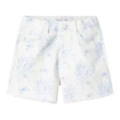 New Nkfrose shorts til barn, Bright White Shortser Jente 8-16 År | Shortser Baby Gutt