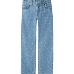 Clearance Nkfrose straight-fit jeans til barn, Light Blue Denim Bukser Jente 8-16 År | Bukser Baby Gutt