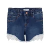 Best Nkfsally 5372 denim shorts til barn, Dark Blue Denim Shortser Jente 8-16 År | Shortser Baby Gutt