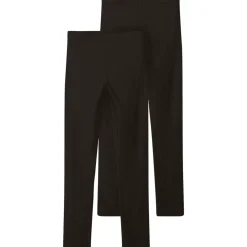 Fashion Nkfvivian 2-pack leggings til barn, Black Bukser Jente 8-16 År | Bukser Baby Gutt
