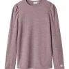 Sale Nkfwyla genser i ull/viskose, Purple Dove Ullgensere 8-16 År | Ullgensere Jente 3-10 År