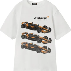 Online Nkmdenver McLaren t-skjorte til barn, Bright White T-skjorte Gutt 8-16 År | T-skjorter Gutt