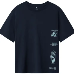Fashion Nkmhirlan t-skjorte til barn, Dark Sapphire T-skjorte Gutt 8-16 År | T-skjorter Gutt