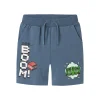 Clearance Nkmmahi Minecraft shorts til barn, Blue Mirage Shortser Gutt 8-16 År | Shortser Baby Gutt