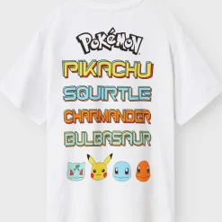 Online Nkmmat Pokemon t-skjorte til barn, Bright White T-skjorte Gutt 8-16 År | T-skjorter Gutt