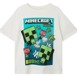 Discount Nkmmus Minecraft t-skjorte til barn, Cloud Dancer T-skjorte Gutt 8-16 År | T-skjorter Gutt