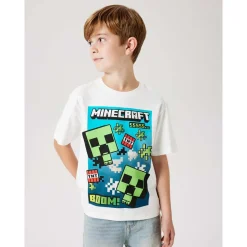 Discount Nkmmus Minecraft t-skjorte til barn, Cloud Dancer T-skjorte Gutt 8-16 År | T-skjorter Gutt