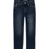 Outlet Nkmryan 3418 Straight jeans, Dark Blue Denim Bukser Gutt 8-16 År | Bukser Baby Gutt