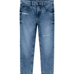 Hot Nkmsilas 6345 tapered jeans, Medium Blue Denim Bukser Gutt 8-16 År | Bukser Baby Gutt