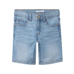 Outlet Nkmsilas denim shorts til barn, Light Blue Denim Shortser Gutt 8-16 År | Shortser Baby Gutt