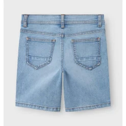 Outlet Nkmsilas denim shorts til barn, Light Blue Denim Shortser Gutt 8-16 År | Shortser Baby Gutt