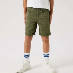 Fashion Nkmsilas shorts til barn, Deep Lichen Green Shortser Gutt 8-16 År | Shortser Baby Gutt