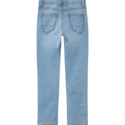 Sale Nkmsilas slim-fit jeans til barn, Light Blue Denim Bukser Gutt 8-16 År | Bukser Baby Gutt