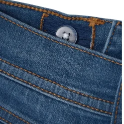 Fashion Nkmsilas slim-fit jeans til barn, Dark Blue Denim Bukser Gutt 8-16 År | Bukser Baby Gutt