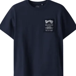 Fashion Nkmvector t-skjorte til barn, Navy Blazer T-skjorte Gutt 8-16 År | T-skjorter Gutt