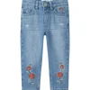 Online Nmfbella Mom-jeans til småbarn, Light Blue Denim Bukser & Tights Jente | Bukser & Tights Baby Jente