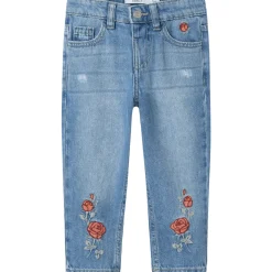 Online Nmfbella Mom-jeans til småbarn, Light Blue Denim Bukser & Tights Jente | Bukser & Tights Baby Jente