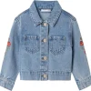 Hot Nmfconny denim jakke til småbarn, Light Blue Denim Jakker Barn | Jakker Baby