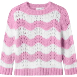 Hot Nmfdamilla strikket genser småbarn, Pink Frosting Gensere & Overdeler Jente | Gensere & Overdeler Gutt