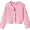 Discount Nmfdarine strikket cardigan småbarn, Pink Frosting Penklær Jente | Penklær Baby Gutt