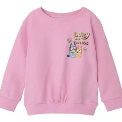 Clearance Nmffappa Bluey sweatshirt til småbarn, Pink Frosting Gensere & Overdeler Jente | Gensere & Overdeler Gutt