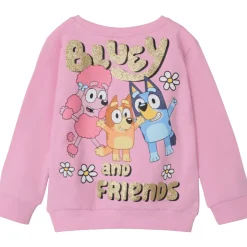 Clearance Nmffappa Bluey sweatshirt til småbarn, Pink Frosting Gensere & Overdeler Jente | Gensere & Overdeler Gutt