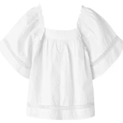 New Nmffatidias t-skjorte til småbarn, Bright White Penklær Jente | Penklær Jente