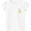 Outlet Nmffedorar t-skjorte til småbarn, Bright White T-skjorter & Singleter Jente | T-skjorter Gutt