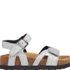 Hot Nmffiona sandaler til småbarn, Silver Sandaler Og Badesko