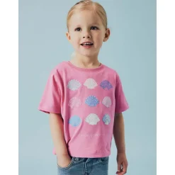 Outlet Nmfjassa t-skjorte til småbarn, Aurora Pink T-skjorter & Singleter Jente | T-skjorter Gutt