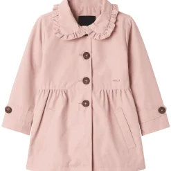 Discount Nmfmadelin trenchcoat til småbarn, Pale Mauve Jakker Barn | Jakker Baby