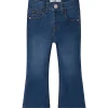 Hot Nmfpolly Boot Jeans til småbarn, Dark Blue Denim Bukser & Tights Jente | Bukser & Tights Baby Jente